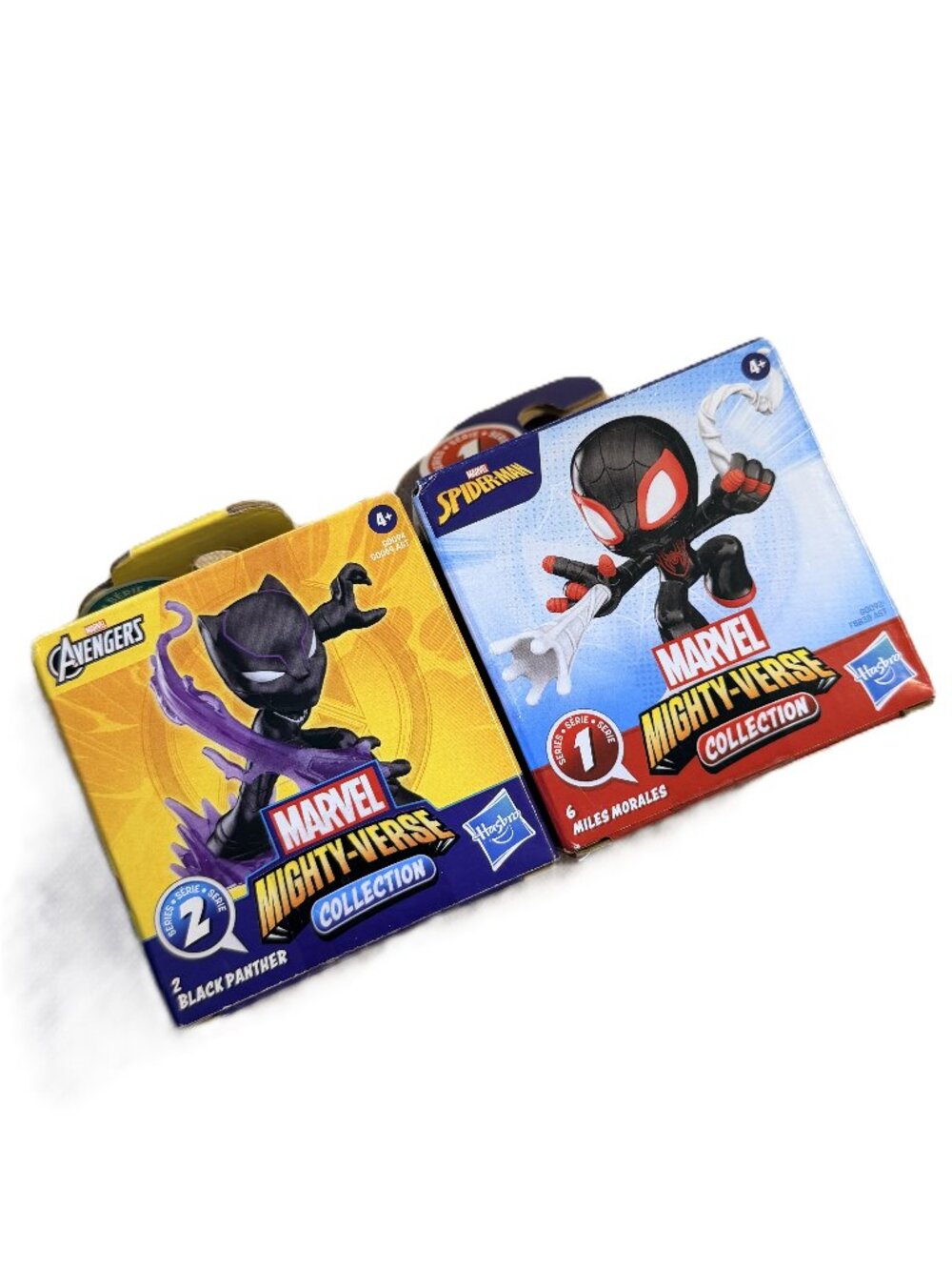 Marvel Mighty-Verse Series Miles Morales & Black Panther New Lot of 2